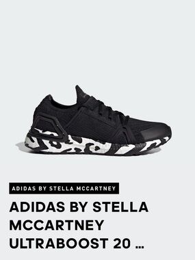 adidas Black Athletic Sneakers with White Accent Pattern